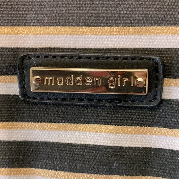 Madden girl woman’s jersey striped weekender, travel large capacity bag 🌹 - Picture 8 of 13